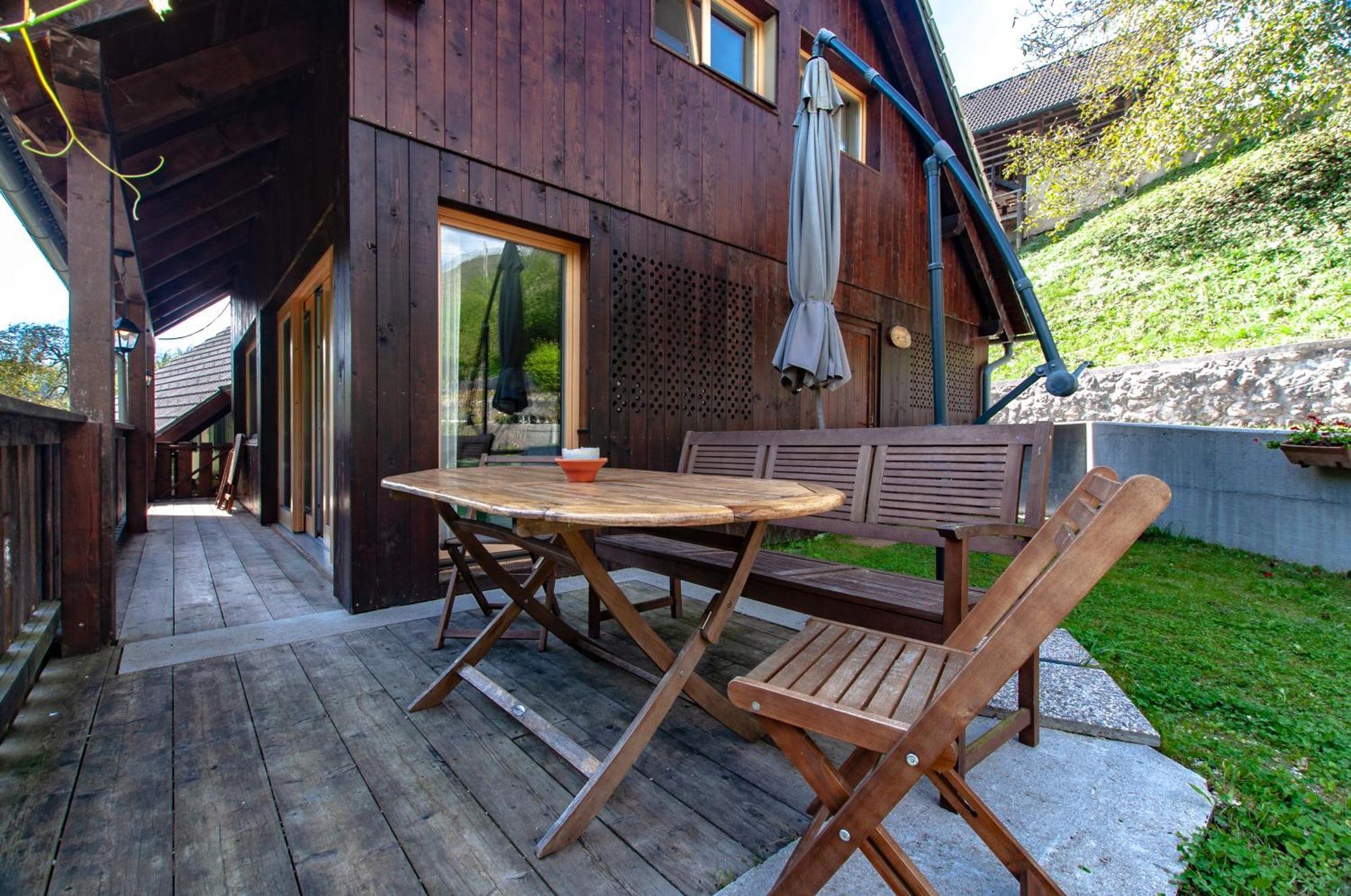 Appartamento Bohinj Barn Esterno foto